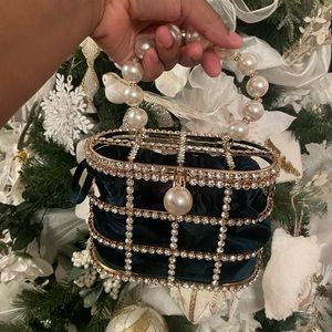 Beautiful Green Formal Handbag